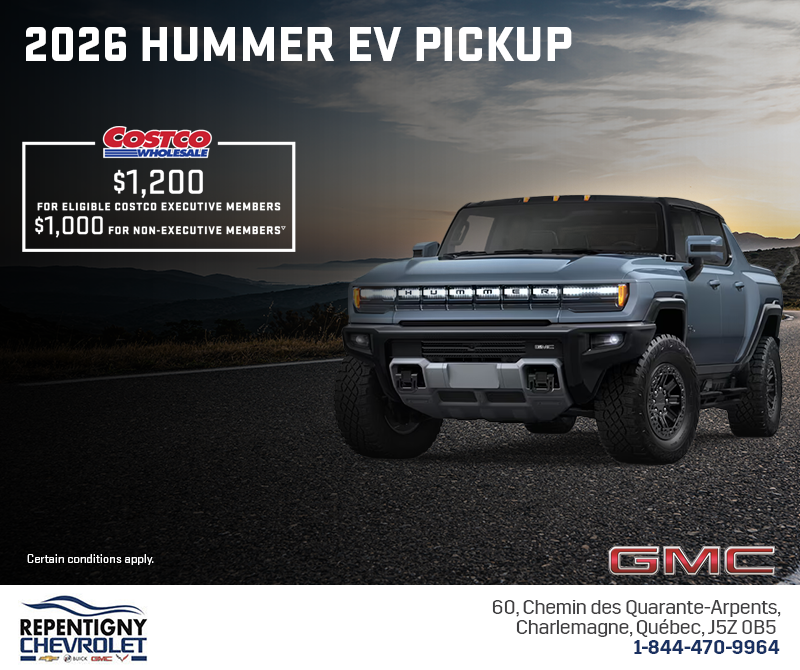 The 2026 GMC Hummer EV Pickup