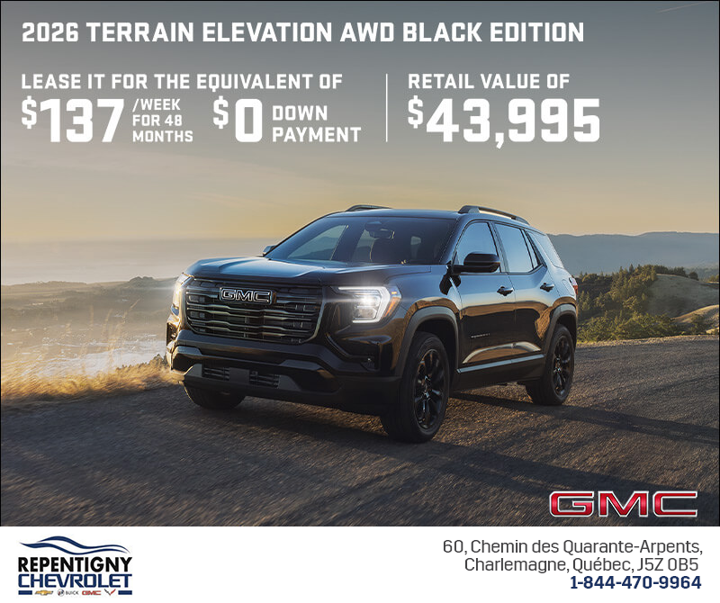 The 2026 GMC Terrain