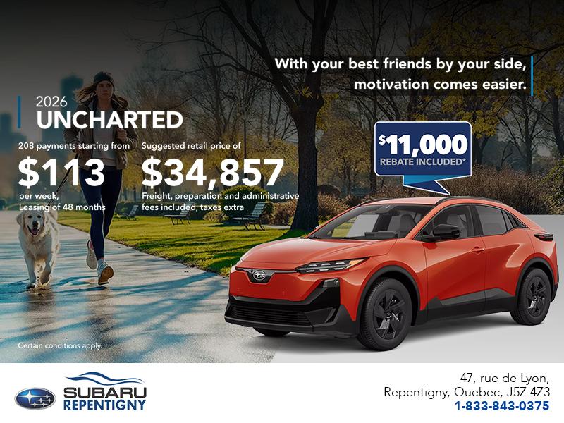 Get the 2026 Uncharted today!