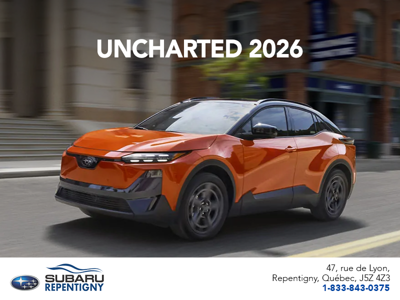 Subaru Uncharted 2026