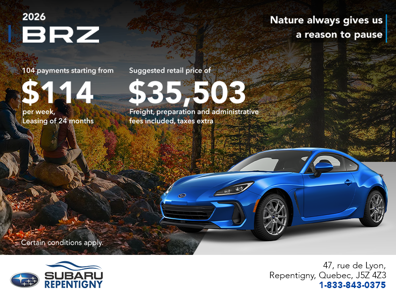 2026 Subaru BRZ