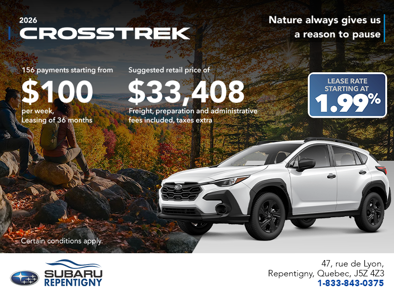 2026 Subaru Crosstrek