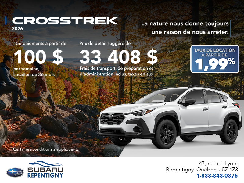 Subaru Crosstrek 2026
