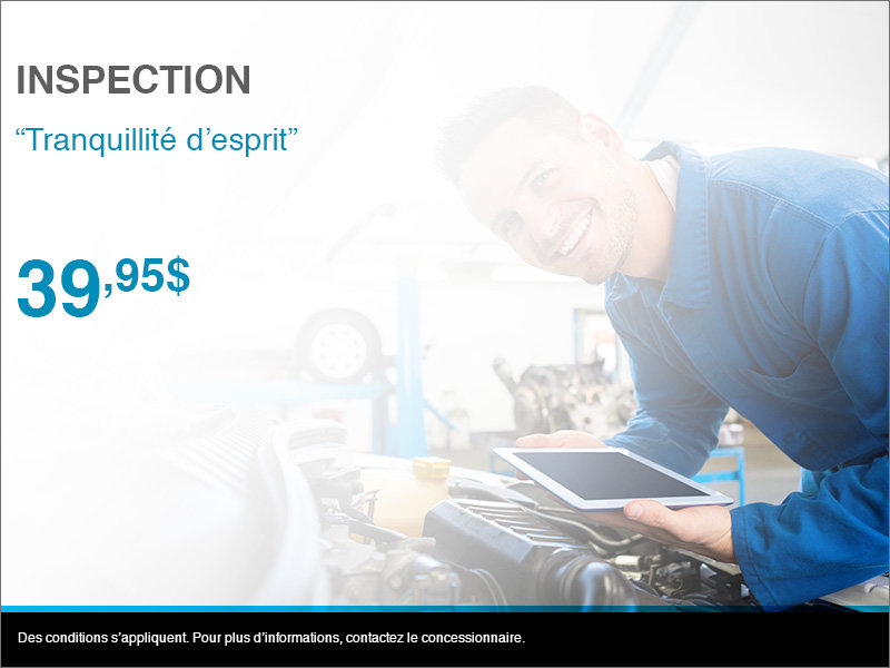 Inspection tranquillité d'esprit
