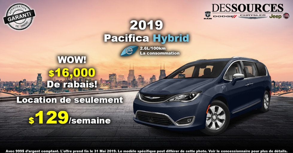 Promo Chrysler Pacifica Hybrid