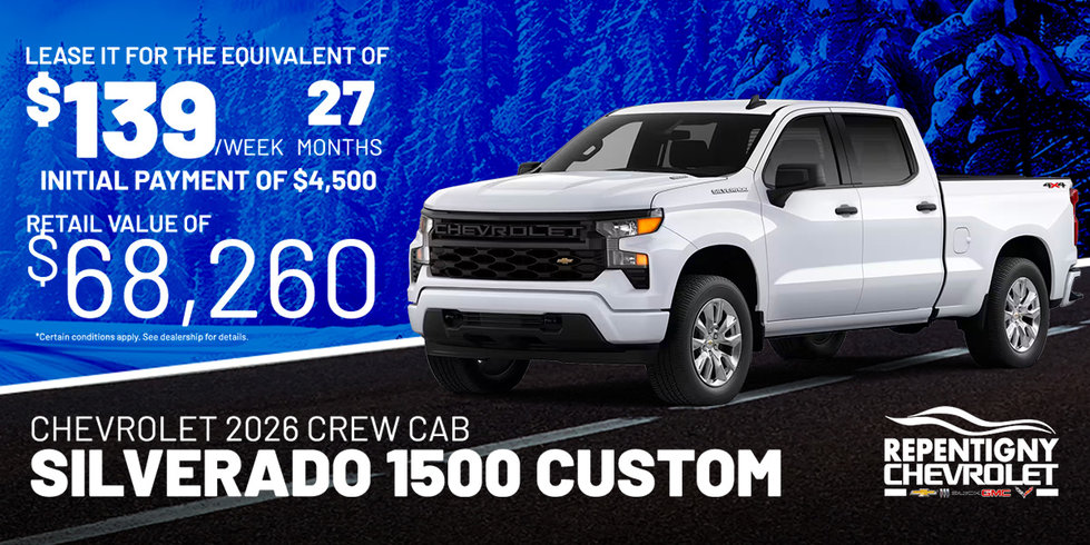 Chevrolet Silverado Custom 2026