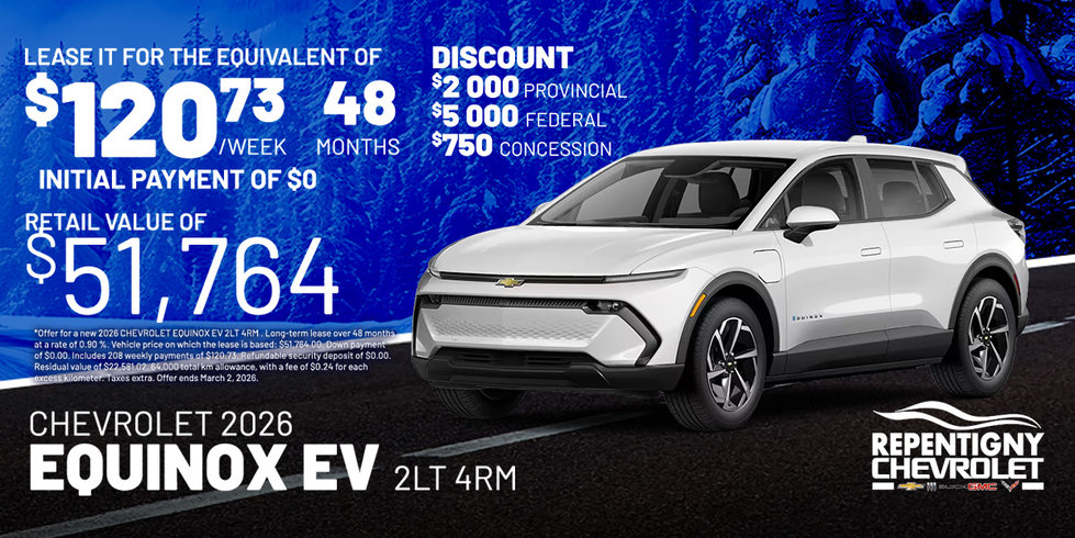 Chevrolet Equinox EV 2026