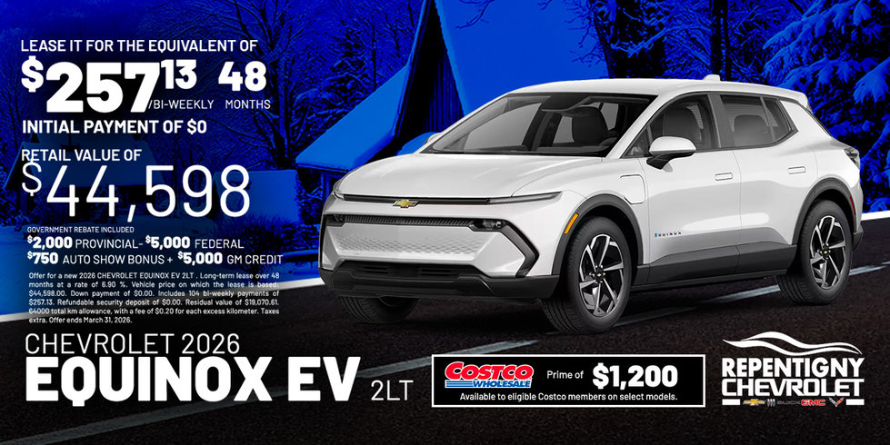 Chevrolet Equinox EV 2LT 2026