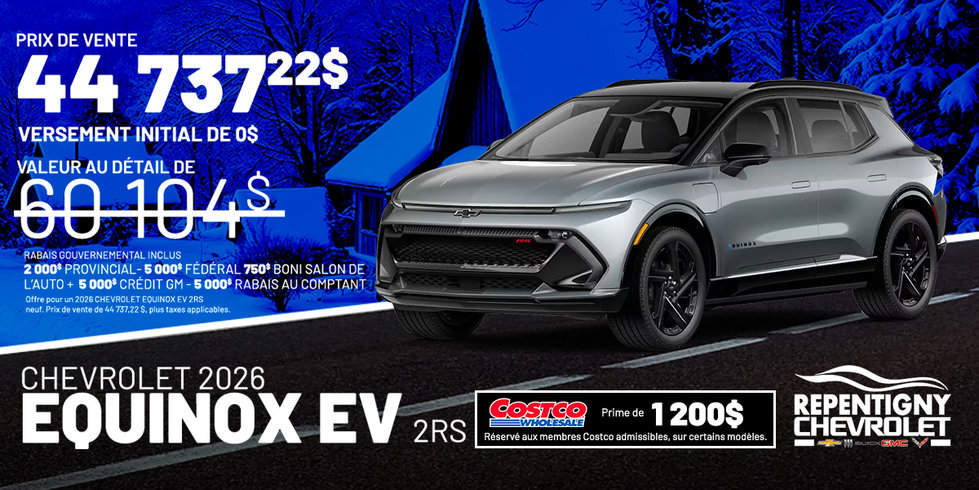 Chevrolet Equinox EV 2RS 2026