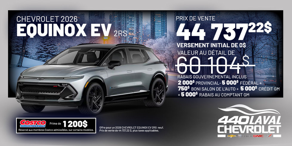 Chevrolet Equinox EV 2RS 2026