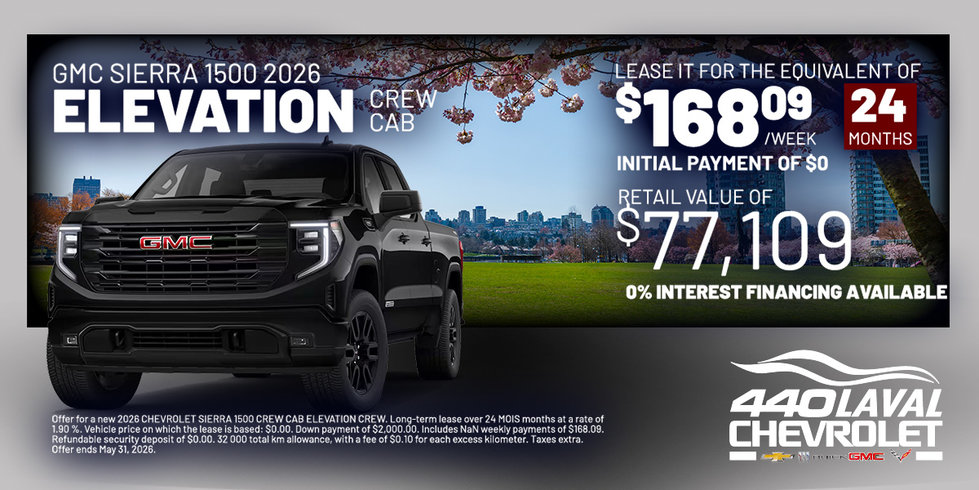 GMC Sierra 1500 Elevation 2026